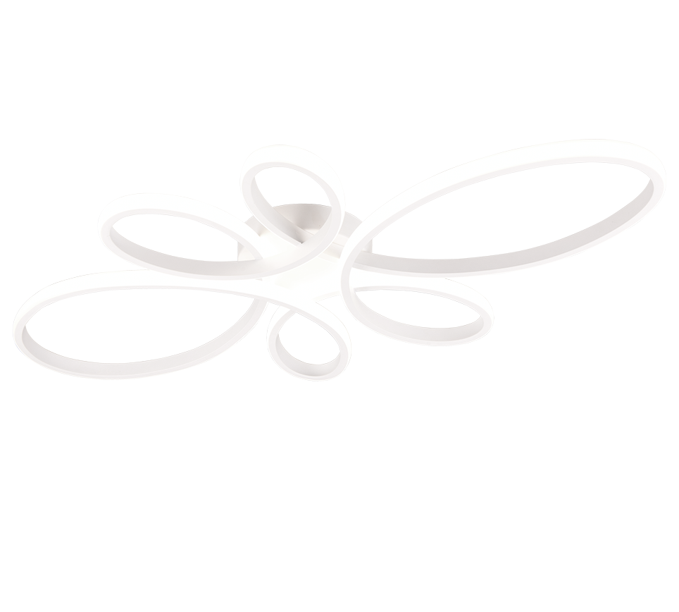 FLY | Ceiling lamp | White mat | Metal