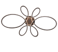 FLY | Ceiling lamp | Black mat | Metal