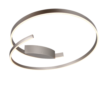 CINARDI | Ceiling lamp | Nickel mat | Metal