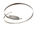 CINARDI | Ceiling lamp | Nickel mat | Metal