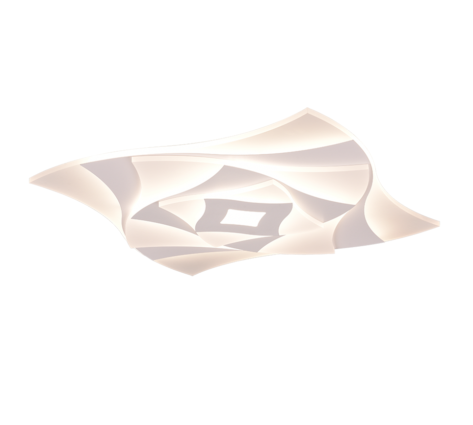 AKITA | Ceiling lamp | White mat | Metal