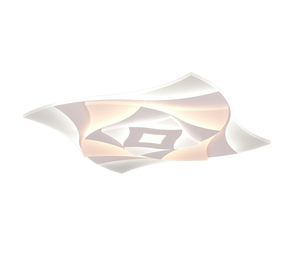 AKITA | Ceiling lamp | White mat | Metal