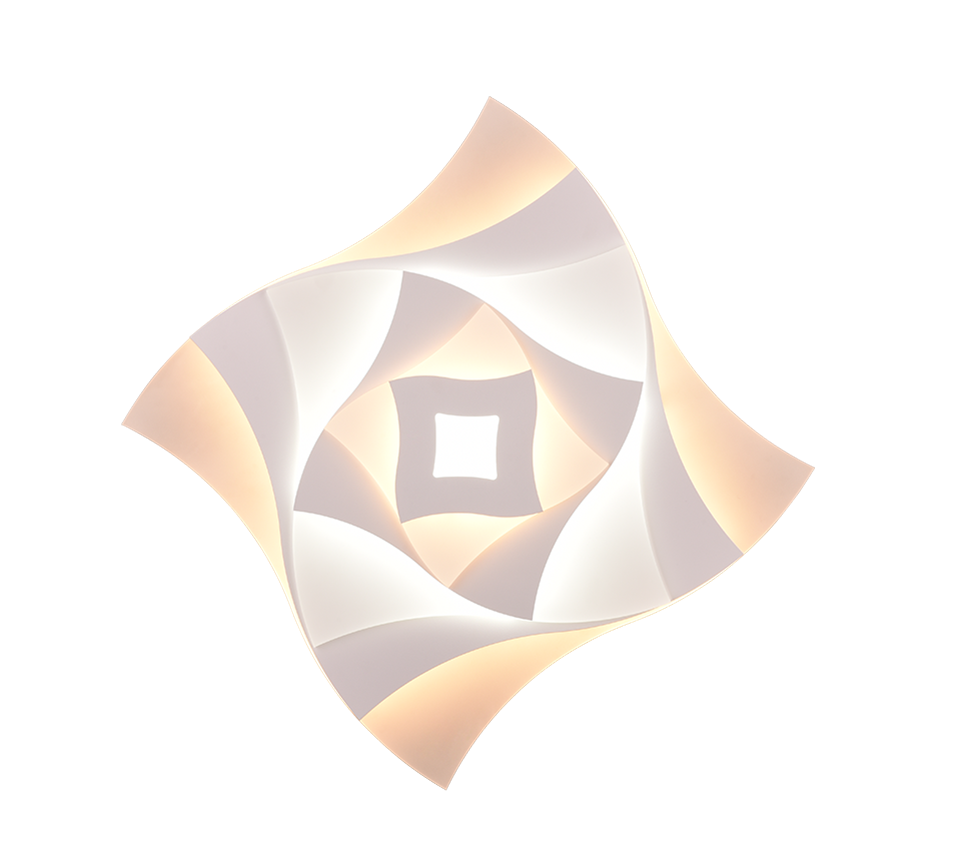 AKITA | Ceiling lamp | White mat | Metal