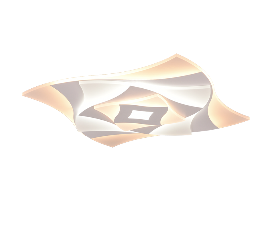 AKITA | Ceiling lamp | White mat | Metal