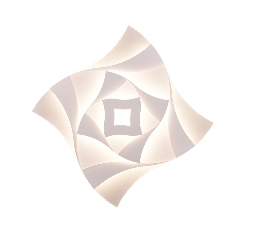 AKITA | Ceiling lamp | White mat | Metal