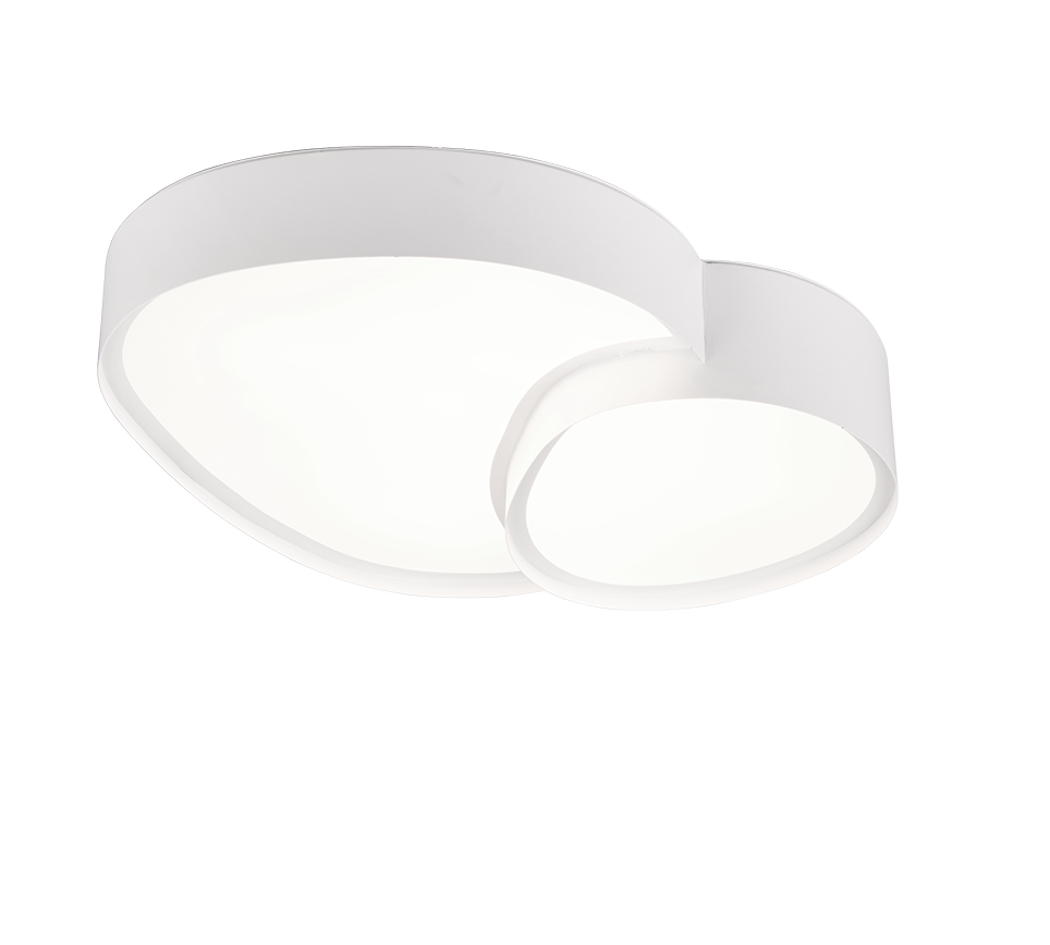 RISE | Ceiling lamp | White mat | Metal