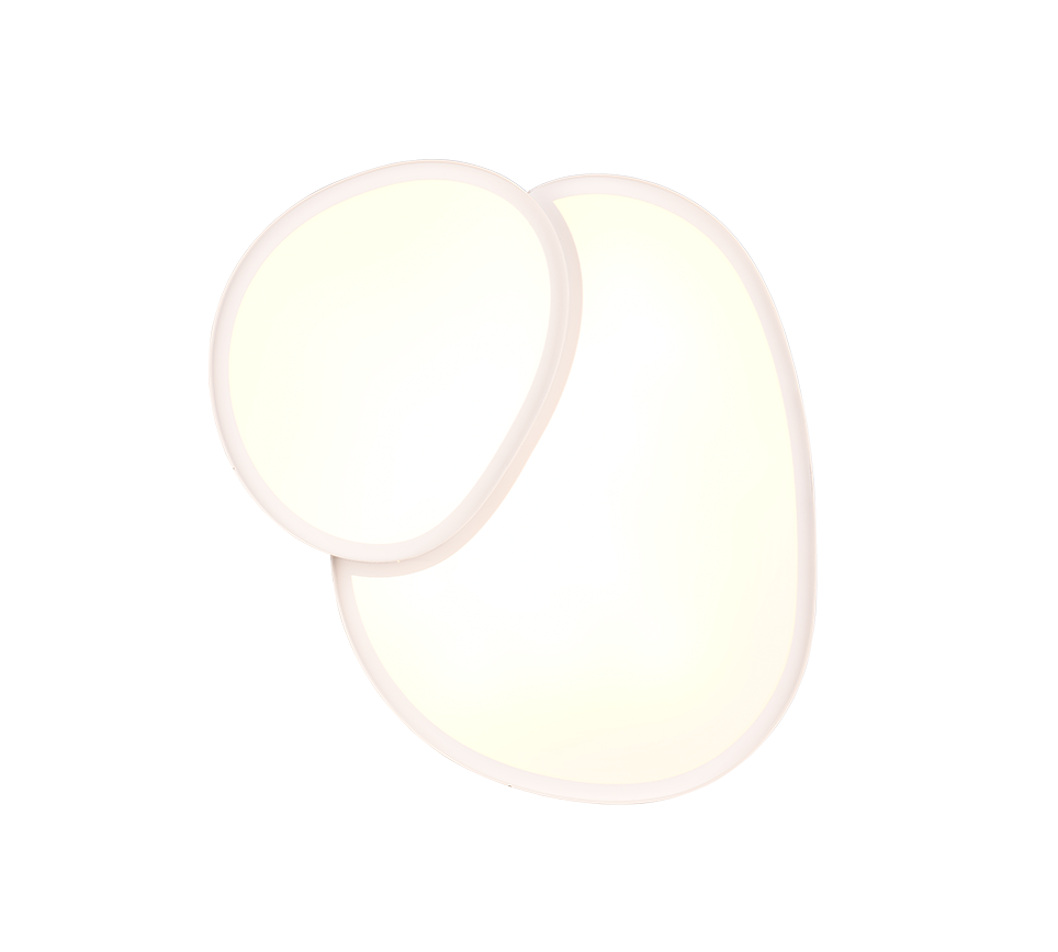 RISE | Ceiling lamp | White mat | Metal