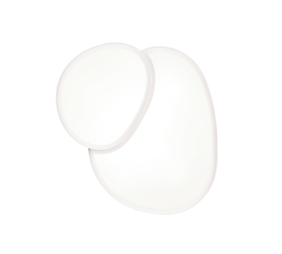 RISE | Ceiling lamp | White mat | Metal