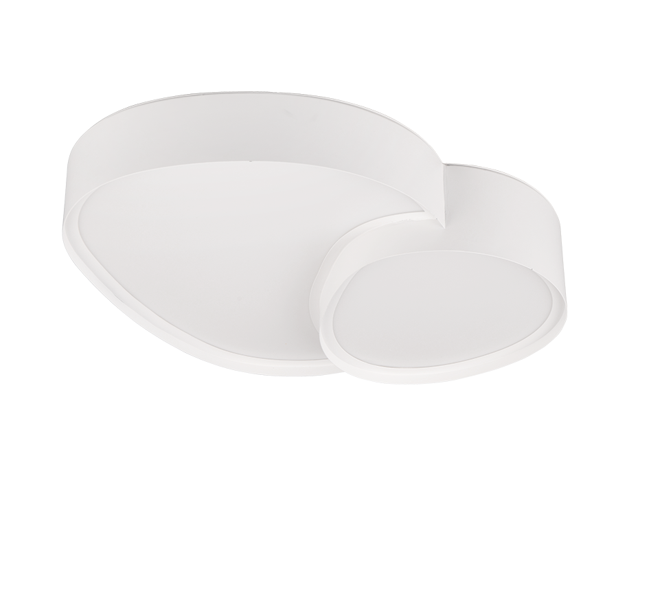 RISE | Ceiling lamp | White mat | Metal