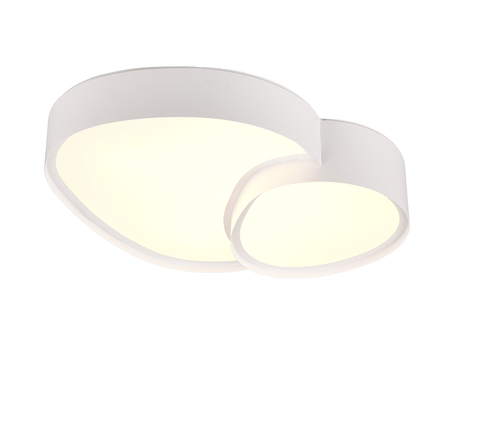 RISE | Ceiling lamp | White mat | Metal