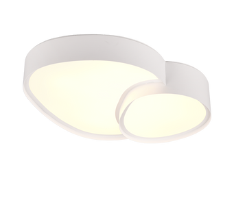 RISE | Ceiling lamp | White mat | Metal