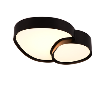 RISE | Ceiling lamp | Black mat | Metal