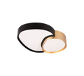 RISE | Ceiling lamp | Schwarz-Gold | Metal