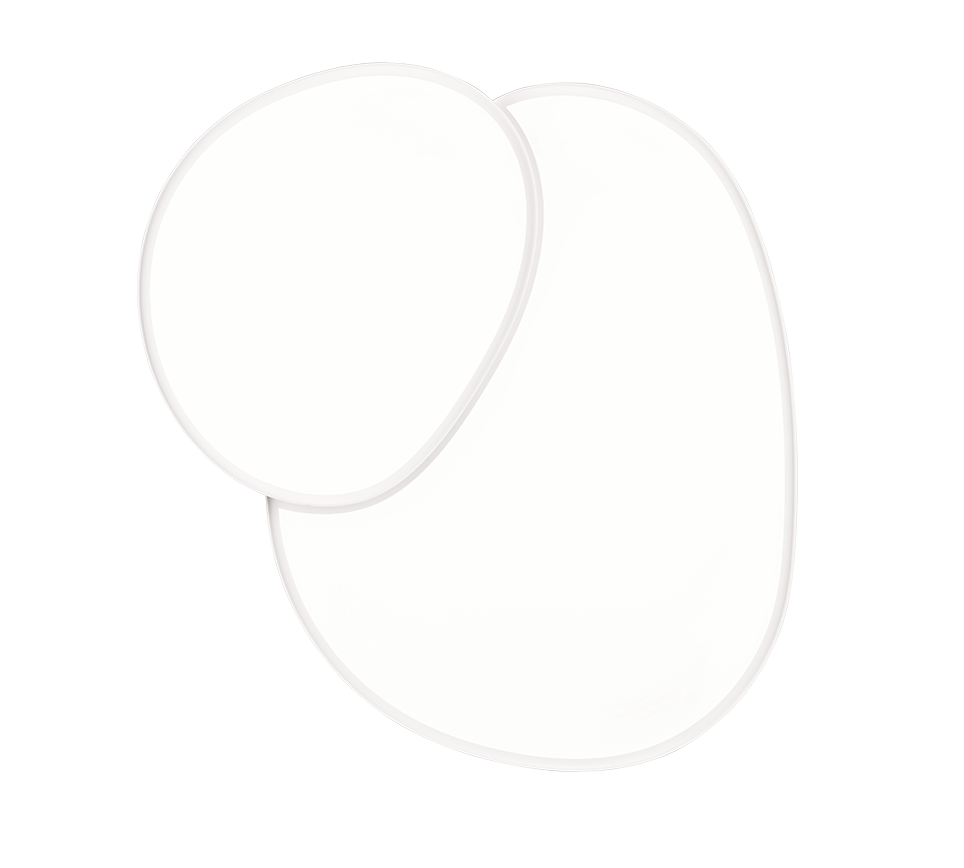 RISE | Ceiling lamp | White mat | Metal