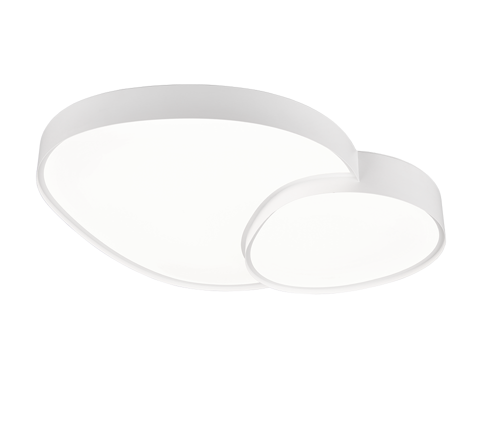 RISE | Ceiling lamp | White mat | Metal