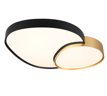 RISE | Ceiling lamp | Schwarz-Gold | Metal