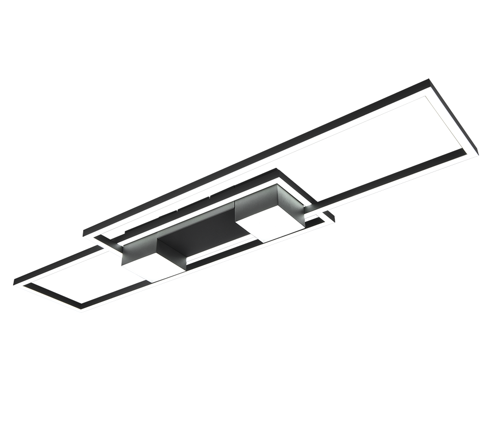 ALBANY | Ceiling lamp | Black mat | Aluminium