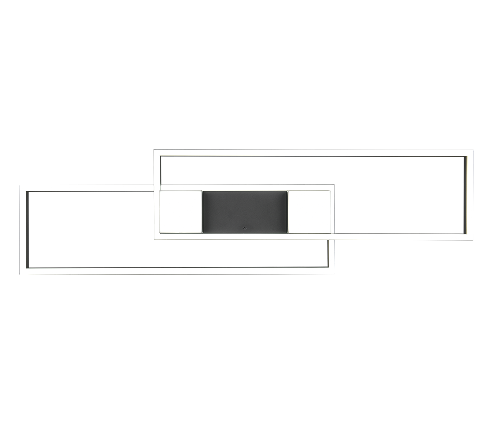 ALBANY | Ceiling lamp | Black mat | Aluminium