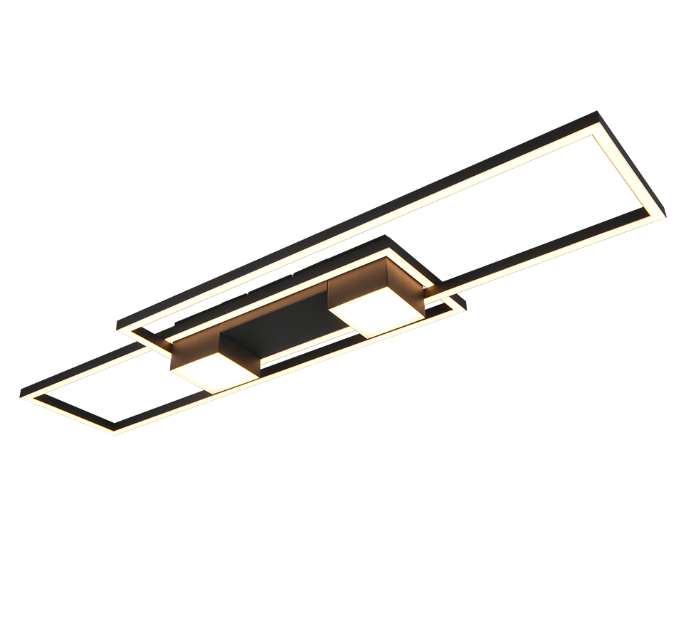 ALBANY | Ceiling lamp | Black mat | Aluminium
