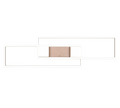 ALBANY | Ceiling lamp | Coffee | Aluminium