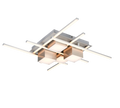 ROGER | Ceiling lamp | Nickel mat | Metal