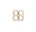 ROGER | Ceiling lamp | Coffee | Metal
