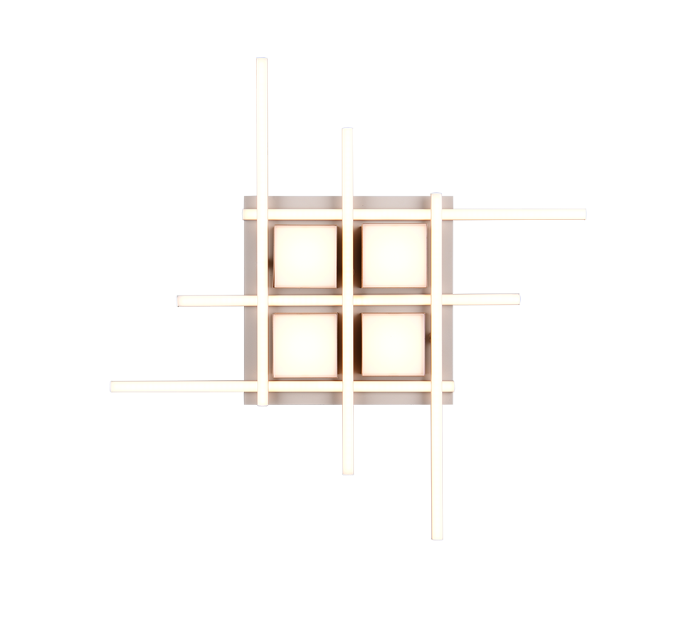 ROGER | Ceiling lamp | Coffee | Metal