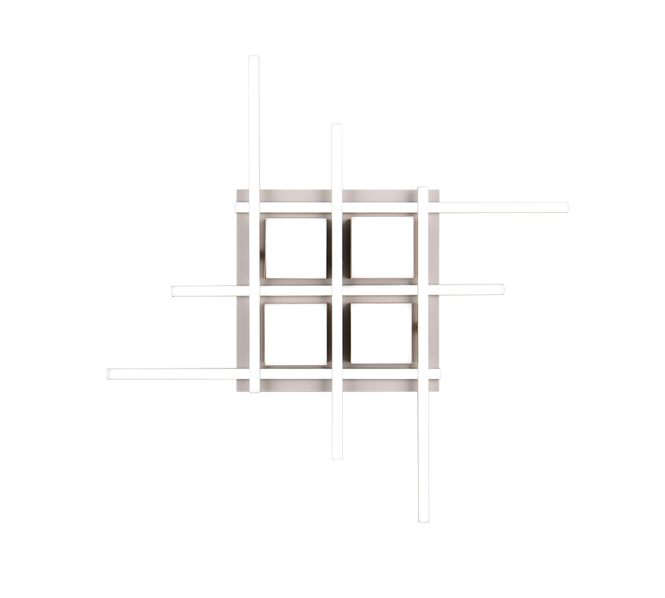 ROGER | Ceiling lamp | Coffee | Metal