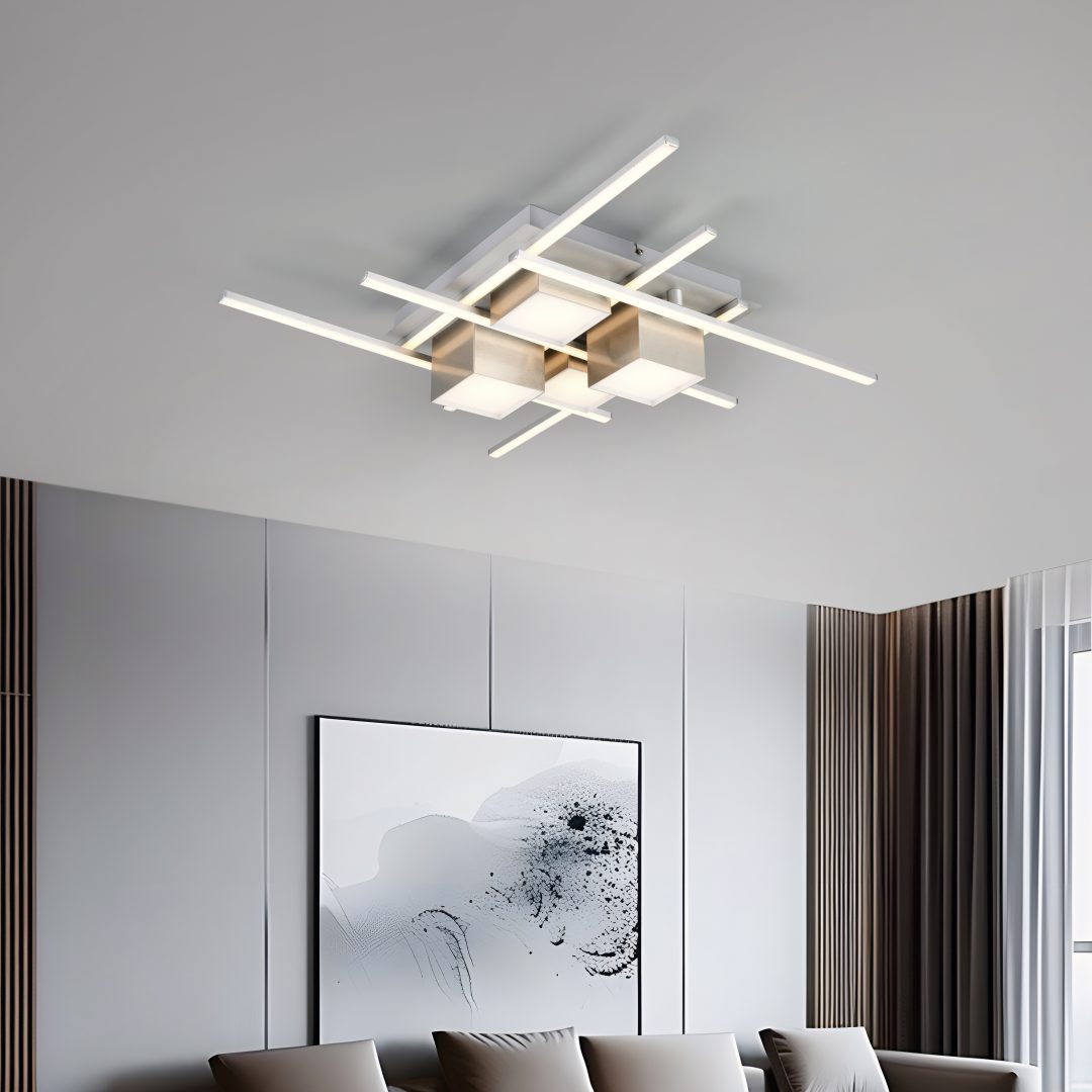 ROGER | Ceiling lamp | Coffee | Metal
