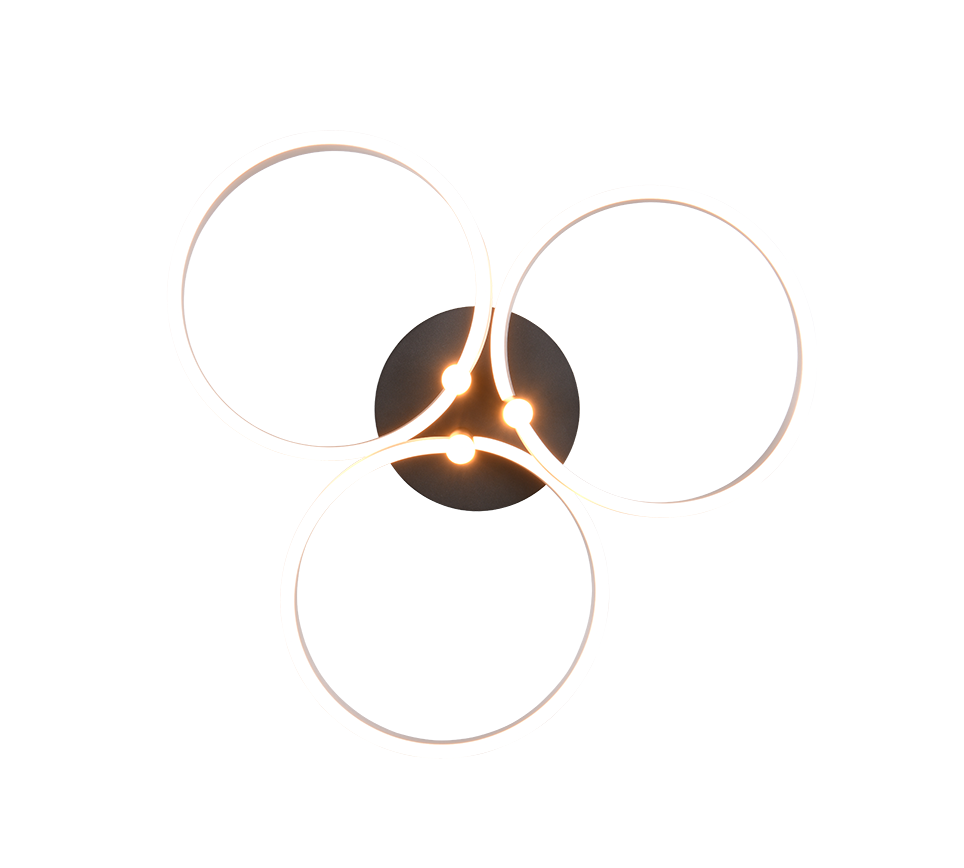 CARUSO | Ceiling lamp | Brushed aluminium | Metal