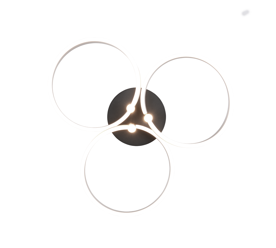 CARUSO | Ceiling lamp | Brushed aluminium | Metal