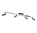 ZENO | Ceiling lamp | Brushed aluminium | Metal