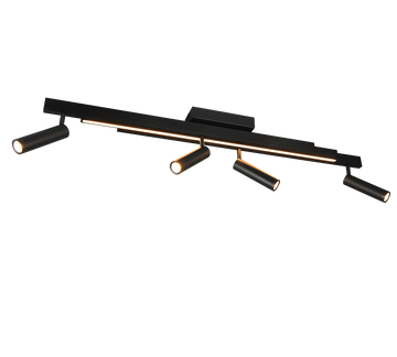 ZENO | Ceiling lamp | Black mat | Metal