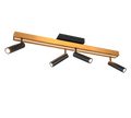 ZENO | Ceiling lamp | Schwarz-Gold | Metal
