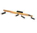 ZENO | Ceiling lamp | Schwarz-Gold | Metal