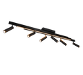 ZENO | Ceiling lamp | Black mat | Metal