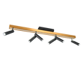 ZENO | Ceiling lamp | Schwarz-Gold | Metal