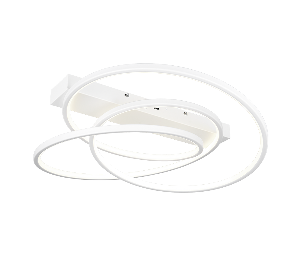 DARVIN | Ceiling lamp | White mat | Metal