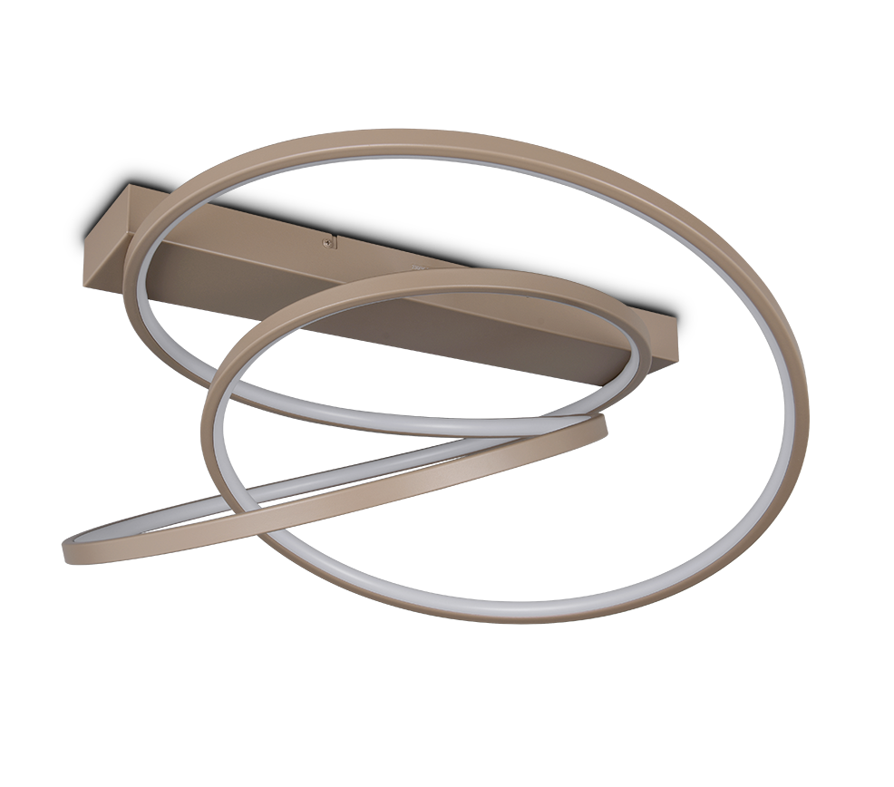 DARVIN | Ceiling lamp | Taupe | Metal