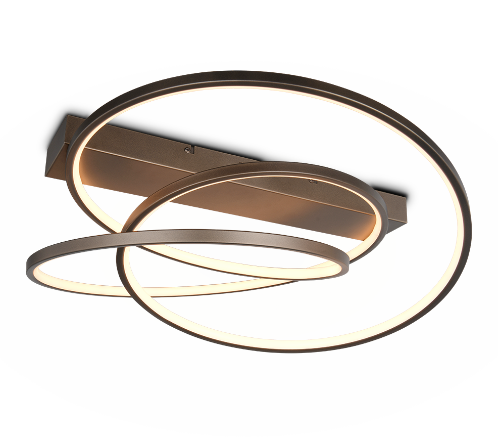 DARVIN | Ceiling lamp | Platinum | Metal