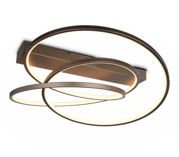 DARVIN | Ceiling lamp | Platinum | Metal