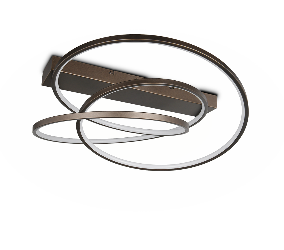 DARVIN | Ceiling lamp | Platinum | Metal