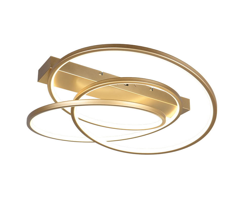 DARVIN | Ceiling lamp | Gold | Metal