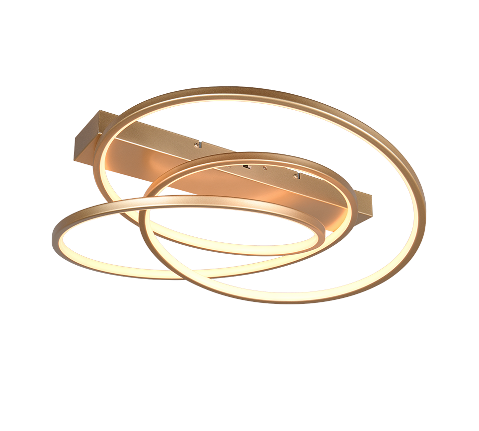 DARVIN | Ceiling lamp | Gold | Metal