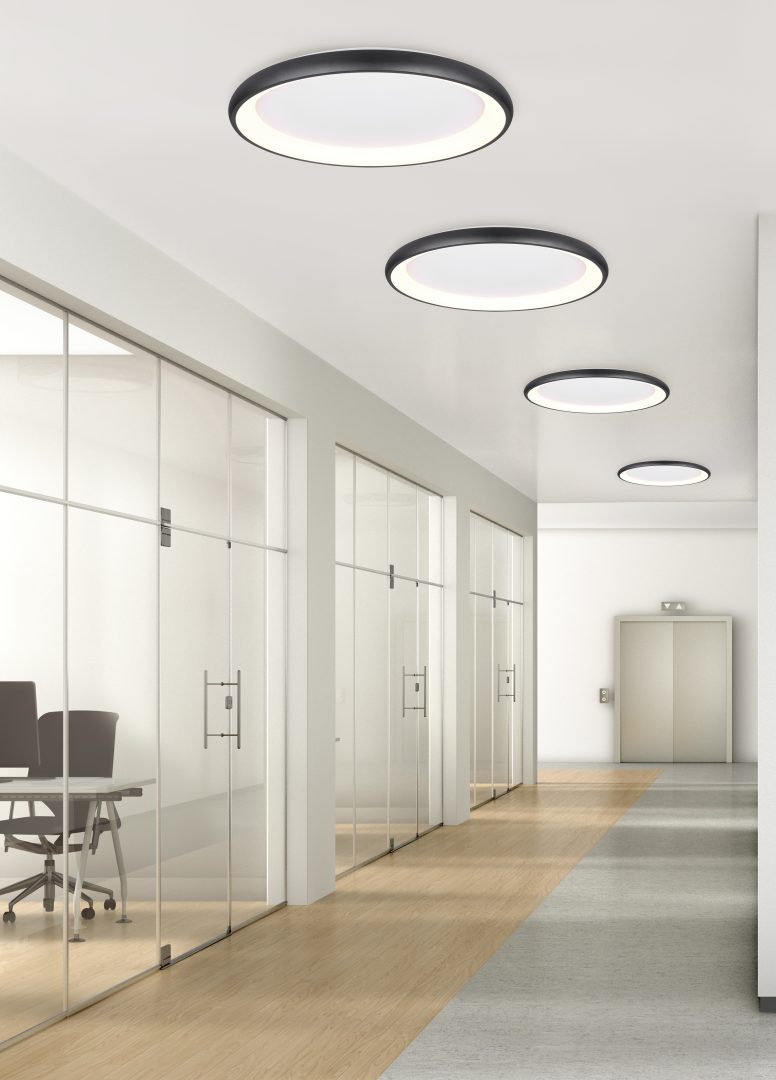 CARDONA | Ceiling lamp | Black mat | Metal
