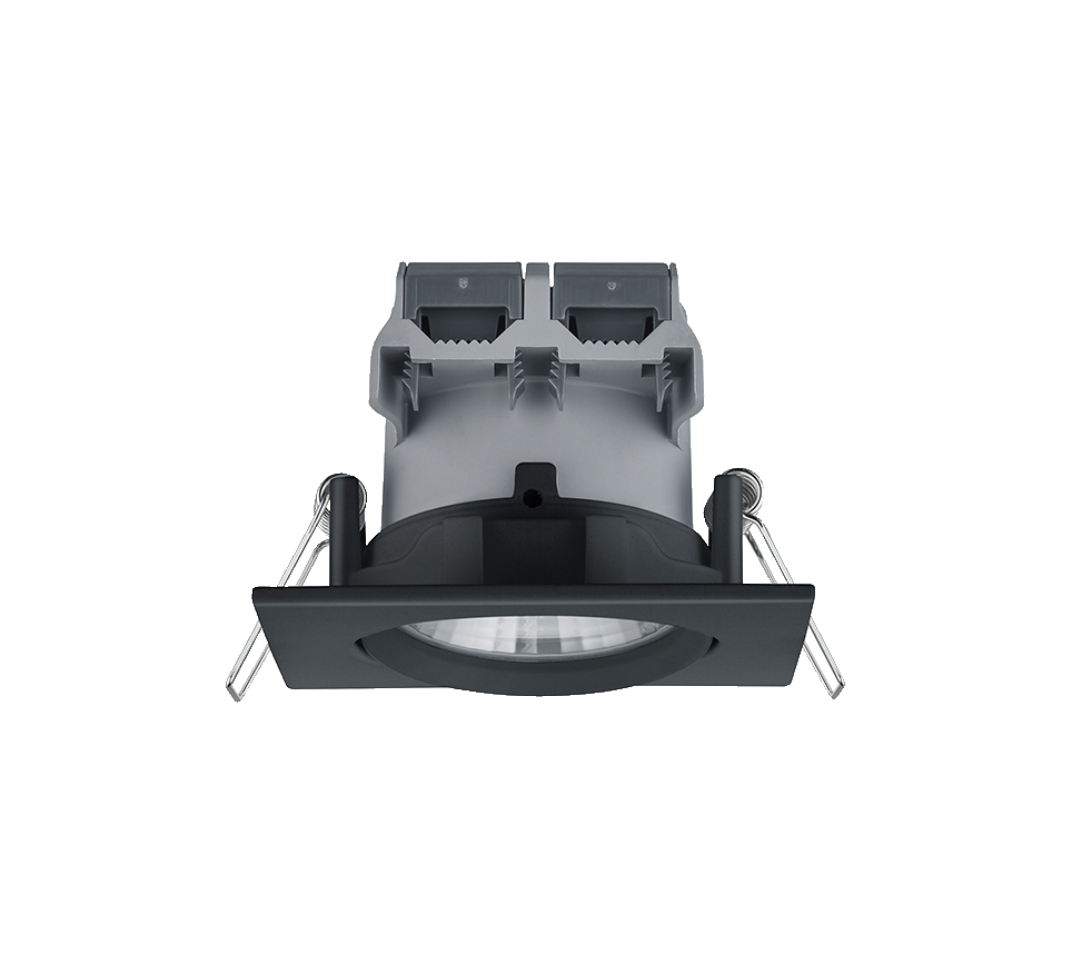 PAMIR | Recessed lighting | Black mat | Metal