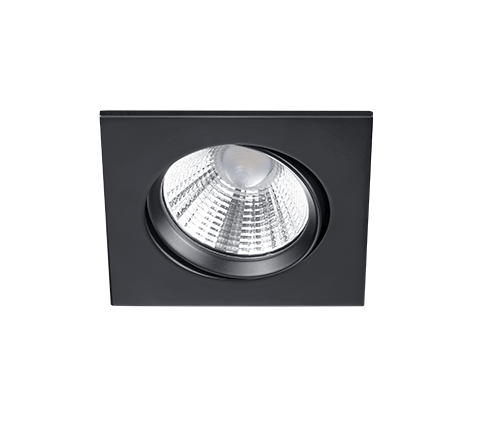 PAMIR | Recessed lighting | Black mat | Metal