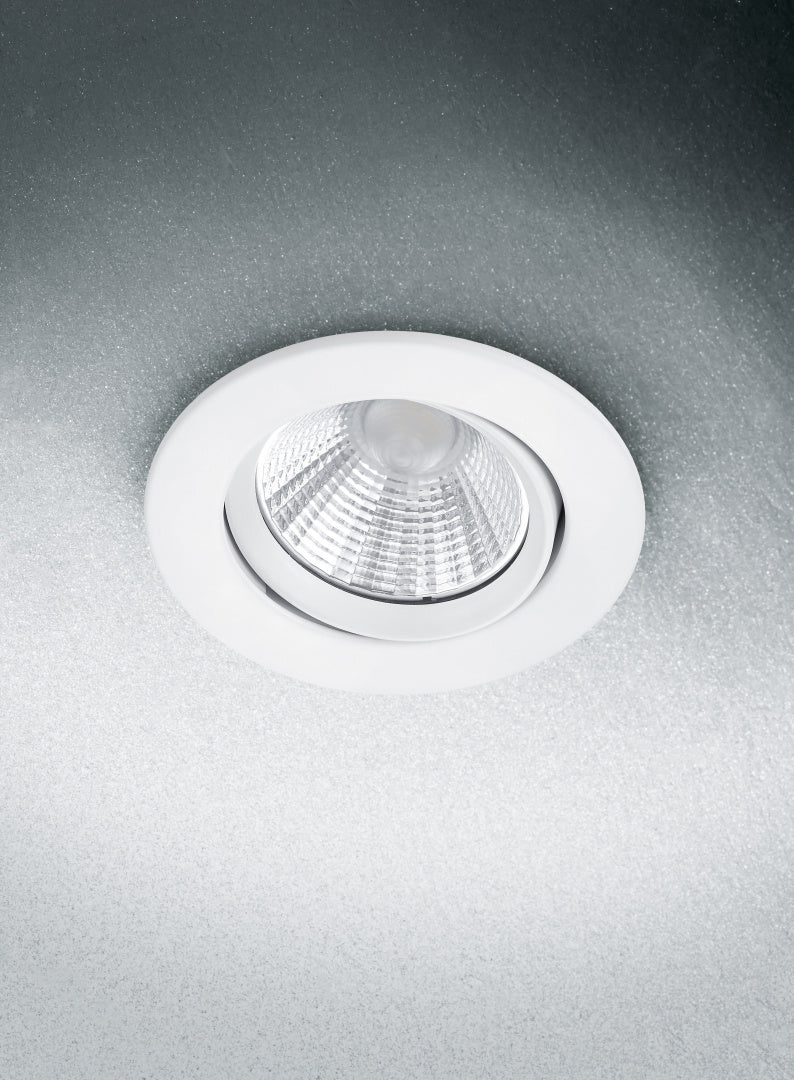 PAMIR | Recessed lighting | White mat | Metal