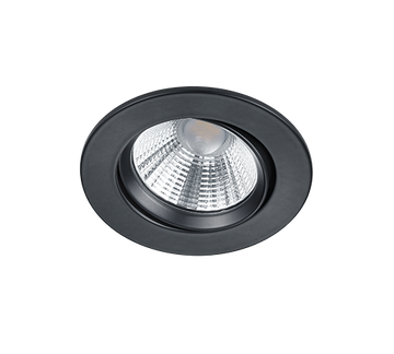 PAMIR | Recessed lighting | Black mat | Metal