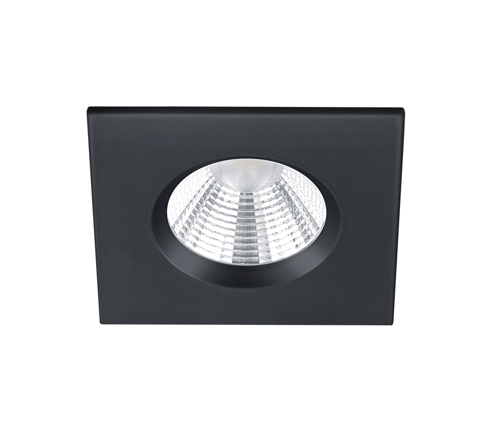 ZAGROS | Recessed lighting | Black mat | Metal